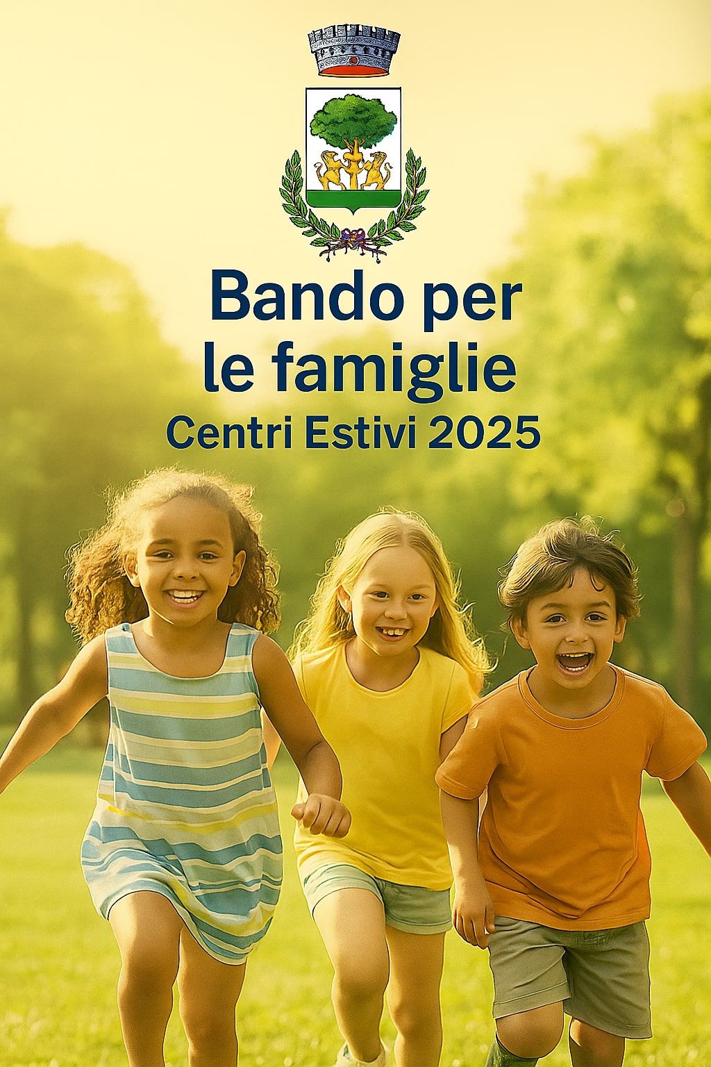Individuazione di nuclei familiari (minori dai 3 a 17 anni) interessati all’assegnazione di contributi (voucher), a totale e/o parziale copertura del costo di frequenza di centri estivi - anno 2025